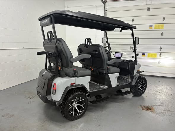 How to finance a golf cart – Denago Rover XL Lithium Golf Cart – Silver, Lifted, Street Legal