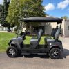 charcoal-2026-denago-rover-xl-lithium-5 charcoal gray Denago Rover XL full side profile showing four-passenger seating layout