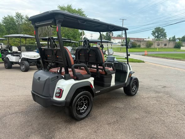 Golf cart questions – 2026 ICON i40FX Lithium Golf Cart – White with Saddle Brown Seats