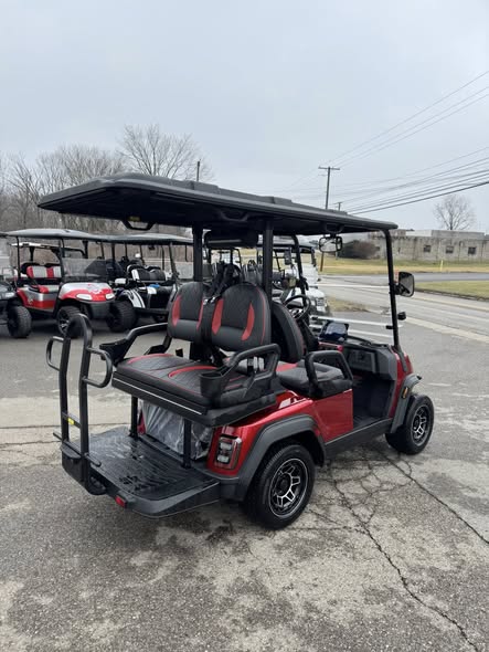 sangria-red-icon-i40x-lithium-3 Sangria Red ICON i40X rear flip seat and grab bar